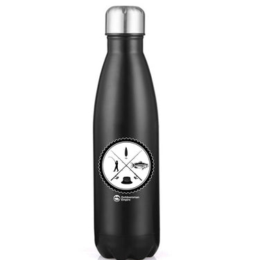 Fishing Vintage v2' Stainless Steel Water Bottle